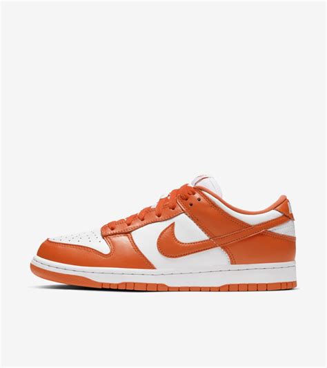 nike dunks low orange blaze|Nike Dunk Low orange label.